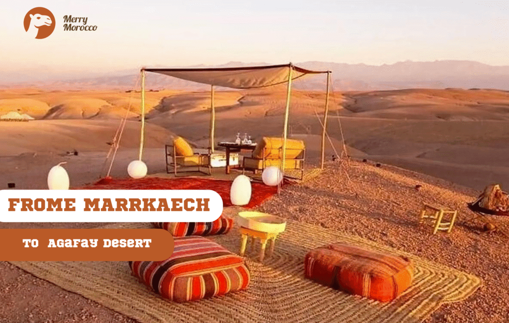 The rocky Agafay desert near Marrakech