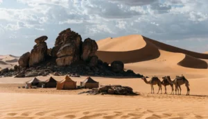 camel trek and camping morocco
