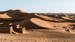 Merzouga sandboarding